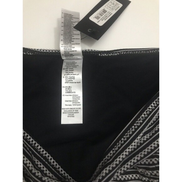 Marie Meili Women’s Bikini Bottom Size XXL Striped Black & White Color - Picture 7 of 16